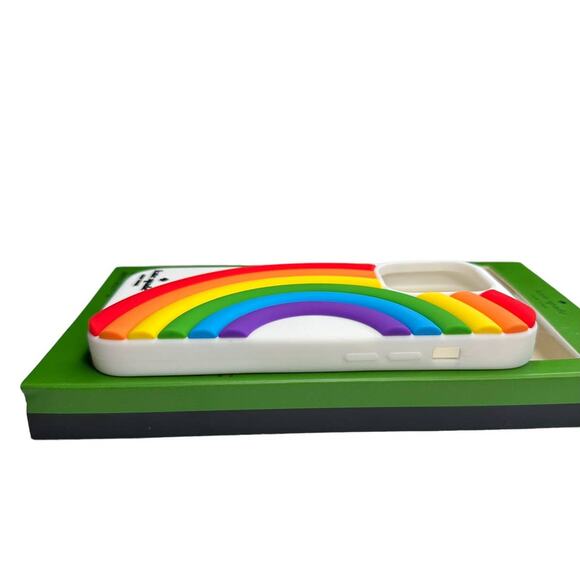 Kate Spade  All Love Rainbow iPhone 14 Pro Silicone Case - Picture 6 of 6